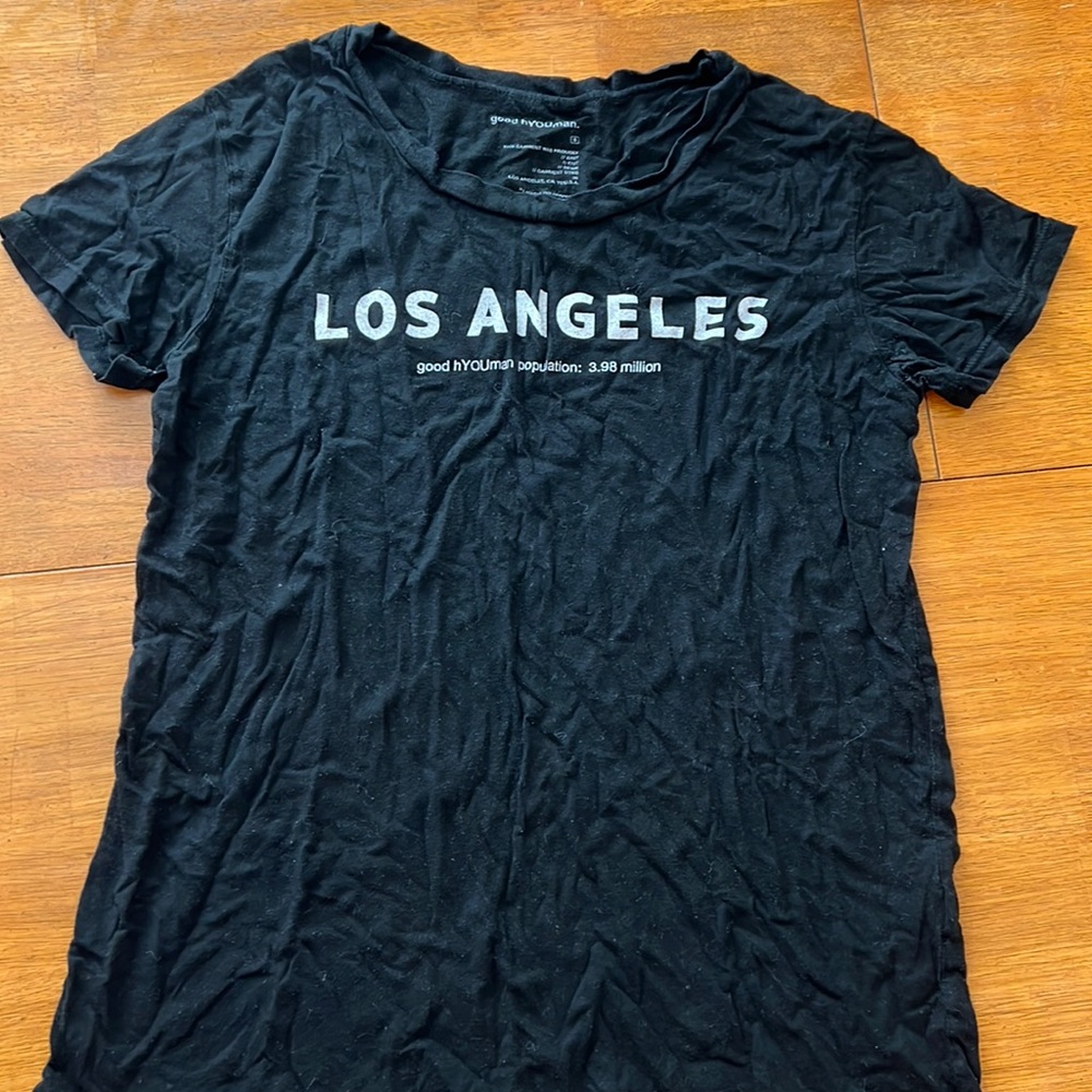 Good hyouman black Los Angeles t shirt